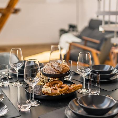 Maisonette-Wohnung Mit Freigelegtem Fachwerk メッケンベウーレン エクステリア 写真